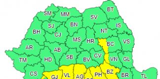 Zona de munte a Vrancei, sub amenințarea ploilor