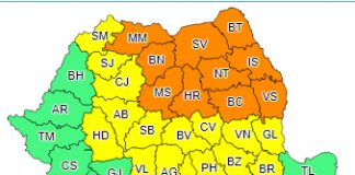 Caniculă și furtuni, în același timp