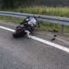 motocicleta accident