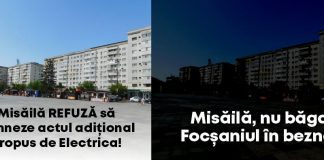 PNL Focșani: ”Primarul Misăilă trimite municipiul în beznă”
