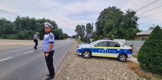 FOTO VIDEO Peste 40 de permise de conducere reținute de polițiștii vrânceni. Pe E85 se circulă și cu 150 km/h
