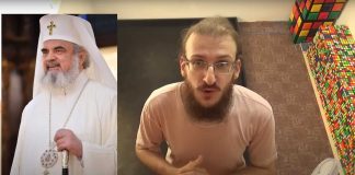 VIDEO Cadou inedit pentru Patriarhul Daniel, de ziua lui: portret făcut din sute de cuburi Rubik