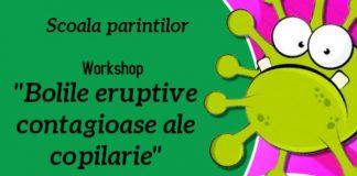 Școala Părinților, despre bolile eruptive contagioase ale copiilor