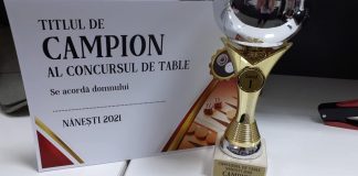Concurs de table, duminică, la Nănești