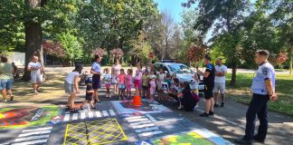 FOTO Regulile de circulație, prin joc și distracție. Educație rutieră pentru copii, în Crângul Petrești