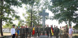 Militarii germani din Saxonia au curățat Cimitirul de Onoare din Focșani. Urmează cel din comuna Țifești