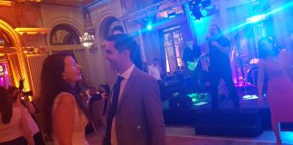 FOTO Olimpicul focșănean la matematică Virgil Petrea a făcut nuntă la București. Virgil Petrea și soția locuiesc în Olanda