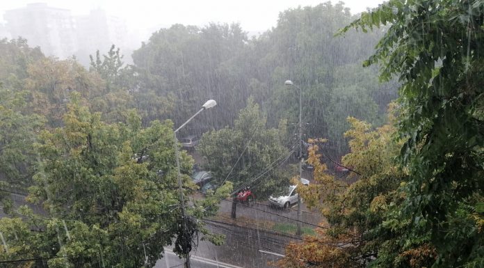 Cod galben de ploi și vânt, până sâmbătă seară