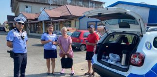 VIDEO Pauză de cafea/sfaturi în Vrancea, alături de polițiști