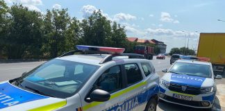 Acțiunea polițiștilor rutieri din prima parte a zilei s-a soldat cu amenzi de peste 200.000 lei și 43 de permise reținute