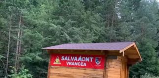 Salvamontiștii au amplasat un refugiu pe un traseu din Munții Vrancei