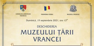 Se deschide Muzeul Țării Vrancei, duminică, la Vidra