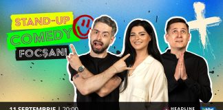 Spectacol de stand-up comedy la Casa de Cultură a Sindicatelor din Focșani