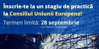 Stagiu de practică la Consiliul Uniunii Europene