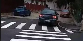 VIDEO Marcaje de Focșani: trecere de pietoni în trecere de pietoni