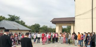 Protoieria Focșani II, alături de elevele și cadrele didactice ale Centrului Școlar pentru Educație Incluzivă Mihălceni, la început de an școlar