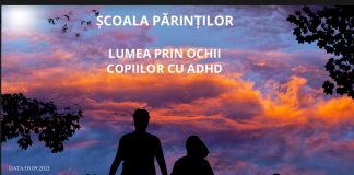 Școala Părinților, vineri, despre copiii cu ADHD