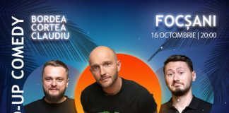 Stand-up comedy cu Bordea&comp, la Focșani
