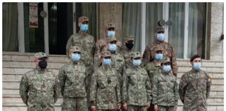 Zece asistenți medicali de la Spitalul Militar Focșani, detașați la Spitalul modular de la Lețcani, Iași