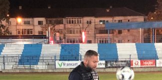 VIDEO Instalație de nocturnă pe Stadionul Municipal din Adjud