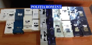 Acțiune a poliției în Târgul Adjud: amenzi pentru nepurtarea măștii de protecție, sancțiuni la regimul rutier, confiscarea de parfumuri de contrabandă