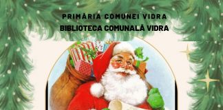 Atelier de povești și creație pentru copii, înainte de Crăciun, la Biblioteca Vidra