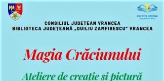 ”Magia Crăciunului”, ateliere de creație și pictură pentru copii