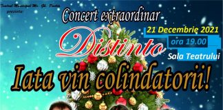 Concert special de Crăciun cu trupa Distinto