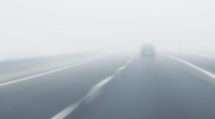 Ceață în Vrancea și în această dimineață