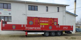 FOTO I.S.U. Vrancea s-a dotat cu un container pirotehnic