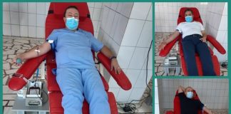 Medici, asistenți și personal TESA de la Spitalul Militar de Urgenţă „Dr. Alexandru Popescu” au donat sânge