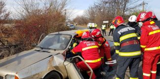 FOTO Exercițiu al salvatorilor ISU. Cum acționează în cazul unor căderi masive de zăpadă și pe viscol