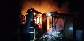 Locuință distrusă de foc în comuna Dumitrești. Apel pentru sprijinirea celui care a rămas fără casă
