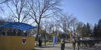 Soldații voluntari au depus jurământul