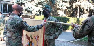 Ceremonie specială cu militari vrânceni și americani la Brigada 8 ROT