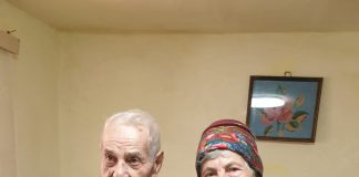 FOTO Veteran de război din Dumbrăveni, sărbătorit la împlinirea vârstei de 100 de ani