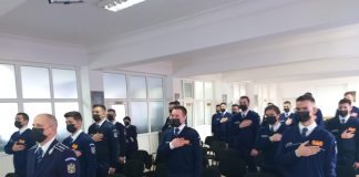 VIDEO-FOTO 18 viitori polițiști au depus jurământul militar, la IPJ Vrancea