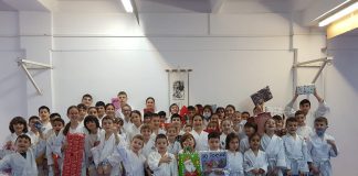 Antrenament ”altfel”, de Moș Nicolae, pentru micuții sportivi de la Clubul Aiko