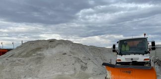 Drumarii acționează pe drumurile din Moldova, unde avem lapoviță și ninsoare