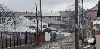 FOTO   Cum arată o stradă din Focșani la început de iarnă