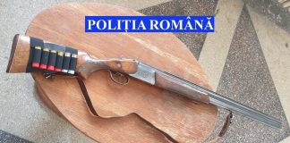 Un focșănean s-a trezit cu poliția la ușă după ce a postat pe Facebook o poză cu arma de vânătoare