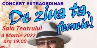 Recital Ion Suruceanu, la Focșani, la începutul lunii martie