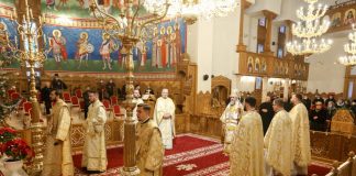 Arhiepiscopul Ciprian a slujit la Catedrala Unirii din Focșani, în prima duminică a anului
