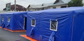 Tânăr din Focșani, cercetat pentru incendierea unui centru de vaccinare din Râmnicu Sărat