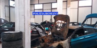 FOTO Percheziții la firme de dezmembrări auto din Focșani și Golești. Ce au găsit polițiștii