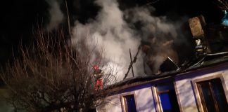 Trei gospodării din Odobești afectate de un incendiu