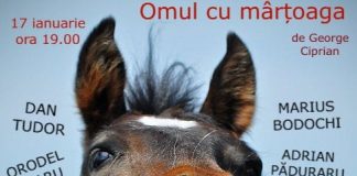 ”Omul cu mârțoaga” deschide anul teatral 2022