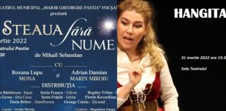 Bilete la ofertă, astăzi, pentru două spectacole de la Galele Teatrale Focșănene