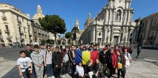 FOTO Elevi și profesori de la Colegiul Tehnic „Edmond Nicolau”, vizită în Sicilia, într-un proiect Erasmus+