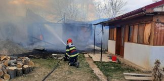 Trei incendii la gospodăriile populației și două misiuni pirotehnice, printre intervențiile pompierilor vrânceni în weekend-ul de 1 Mai